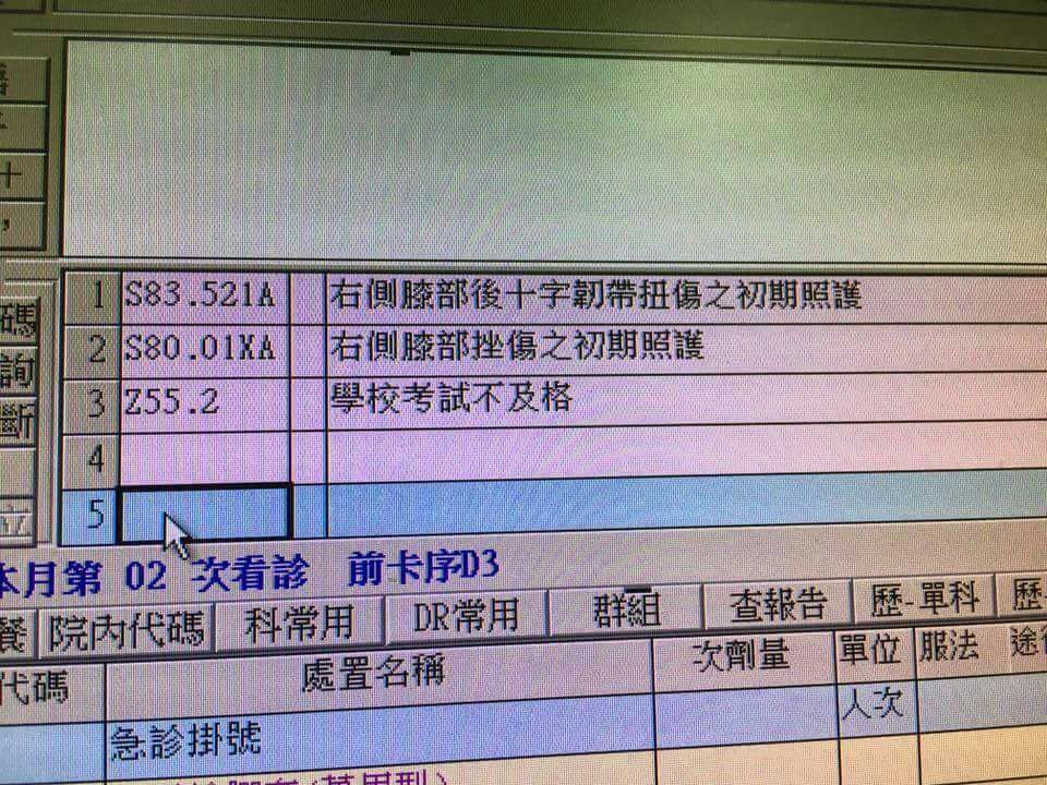 升學至上…考試不及格「疾病代碼Z55.2」 醫師：是真的