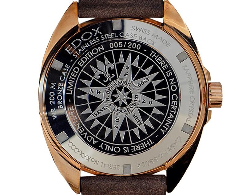 【錶壇焦點】青銅鮑魚殼！EDOX Delfin Fleet 1650限量錶
