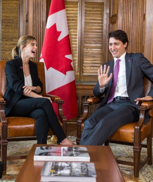 ▲Justin Trudeau（圖／gettyimages, Pinterest, Justin Trudeau Instgram, Emma Watson Facebook）