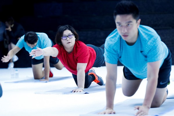 ▲Nike NTC「C羅運動計畫」訓練體驗課程。(圖／Nike中國提供)