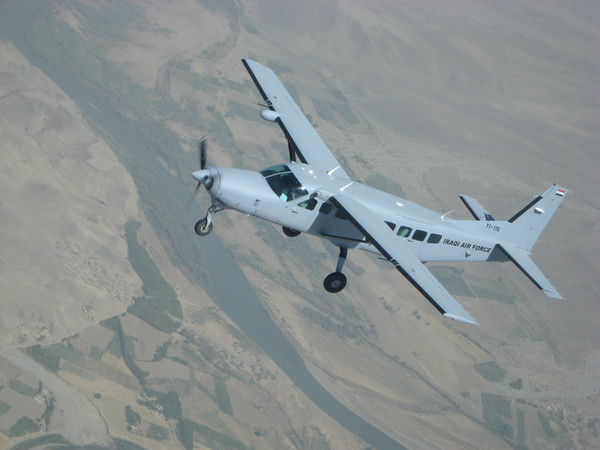 ▲伊拉克空軍所使用的C-208。（圖／翻攝自維基百科）