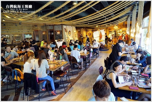 台灣航海王餐廳。（圖／大口老師）