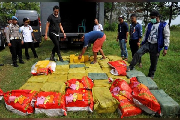 ▲▼ 印尼每年流入250噸毒品，最大來源是中國。（圖／路透社）