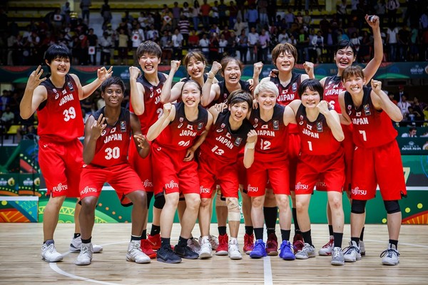 ▲日本女籃亞洲盃三連霸。（圖／取自FIBA官網）