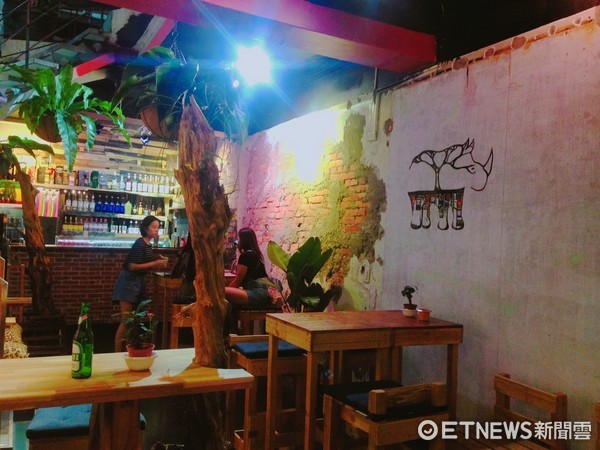 ▲Jungle city cafe bar。（圖／記者彭懷玉攝）