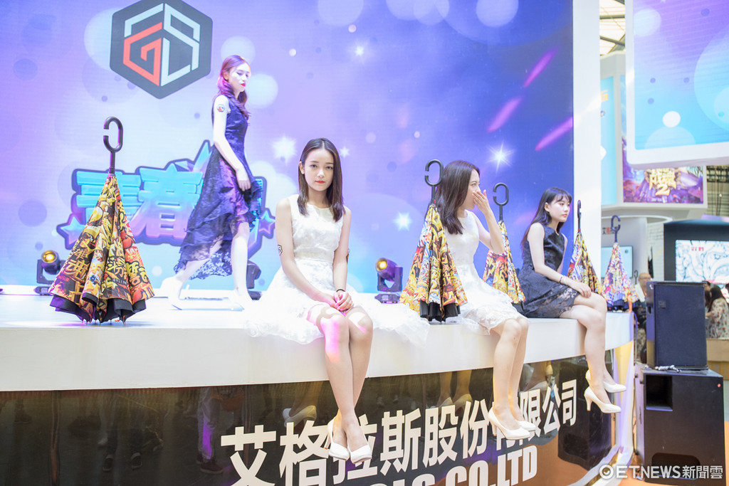 上海直擊China Joy電玩展正妹。（圖／記者莊友直攝）