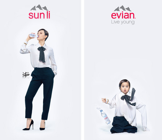 【廣編】送你到韓國四天三夜！evian®徵最佳創意照(圖／evian®提供)