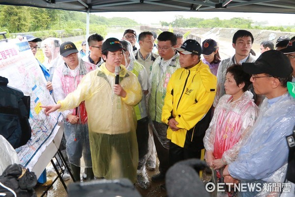 ▲台南市長賴清德強調，治水需要持續，且中央、地方合作。（圖／市府提供）