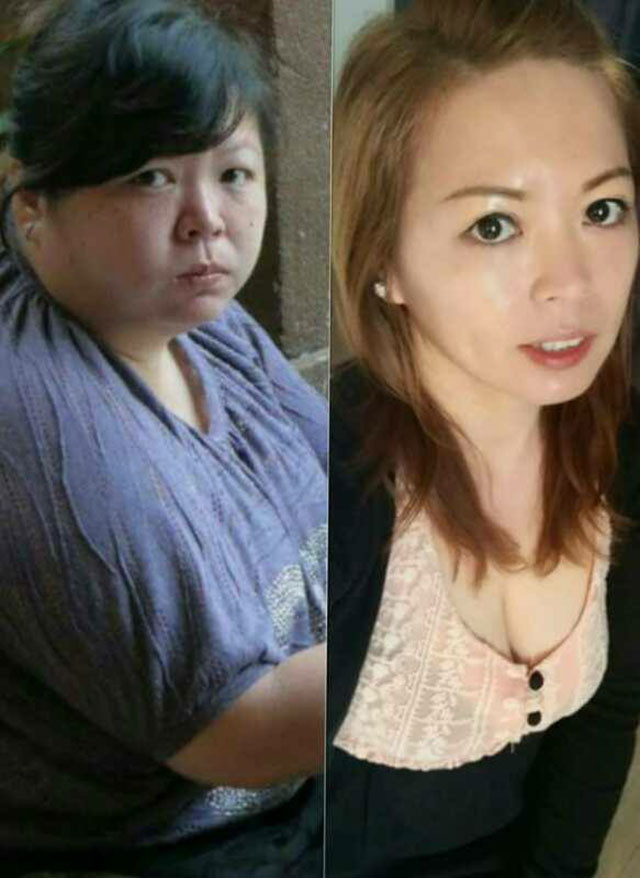 106公斤大媽被譏「配不上帥老公」…一年怒減42kg打臉全世界（圖／翻攝自網路）