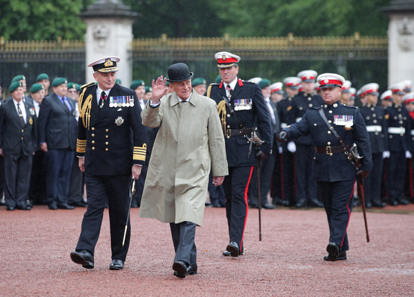 ▲▼英國菲利浦親王於2017年8月2日參加皇家海軍陸戰隊閱兵典禮後正式退休。（圖／路透社）