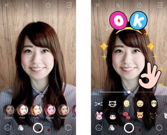 LINE相機大玩整合，免開APP就有一堆新濾鏡可用！（圖／翻攝自官網）