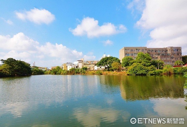 ▲挖深14A埤塘成為滯洪池以解決中原大學一帶水患。（圖／桃園市政府提供）