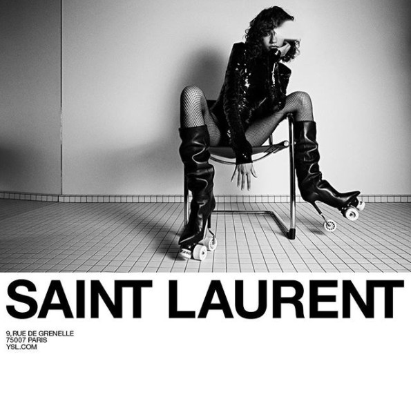 ▲Saint Laurent推「高跟溜冰鞋」（圖／翻攝自ysl IG）