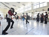 ▲▼亞洲武士伊塞爾新劍發表,EPW安全兵器,史實歐洲武術教練認證。（圖／記者李毓康攝）
