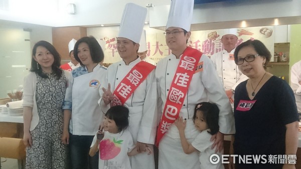 視網膜母細胞瘤病童爸爸黃偉庭。（圖／記者嚴云岑攝）