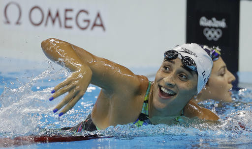 ▲巴西女泳將寶拉在去年奧運出賽，今年也要來台北世大運。（圖／達志影像／美聯社）