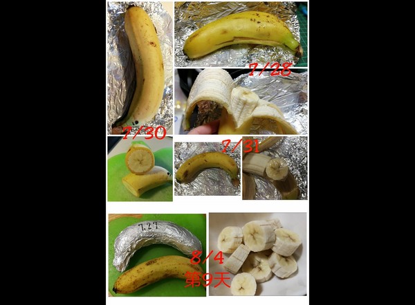 ▲有網友分享她實驗香蕉可以保存9天的辦法。（圖／翻攝臉書「COSTCO 好市多 消費經驗分享區」社團）