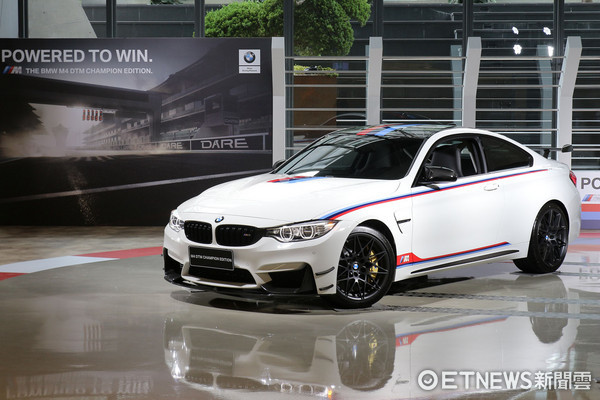 ▲200分之1的榮耀！BMW M4 DTM冠軍限定版登台。（圖／記者張慶輝攝）