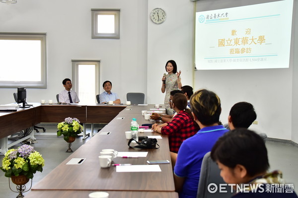 東華大學趙涵捷校長率領該校華語文中心團隊，至台東大學參訪交流。（圖／台東大學提供）