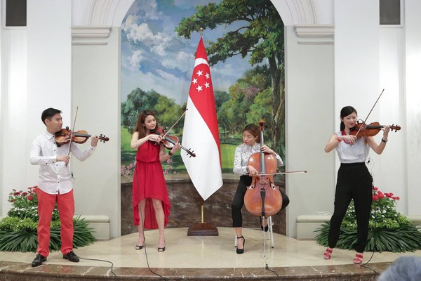 ▲▼新加坡總理李顯龍發表國慶獻詞。（圖／翻攝自李顯龍臉書）