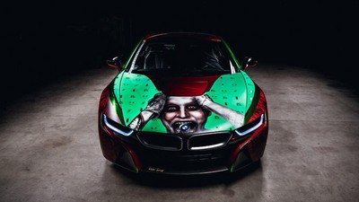 BMW i8《自殺》小丑上身　專屬大壞蛋的跑車誕生！