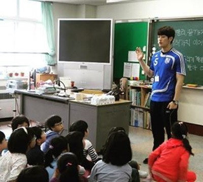 韓國、小學老師、教師、歐巴（圖／翻攝自instagram）