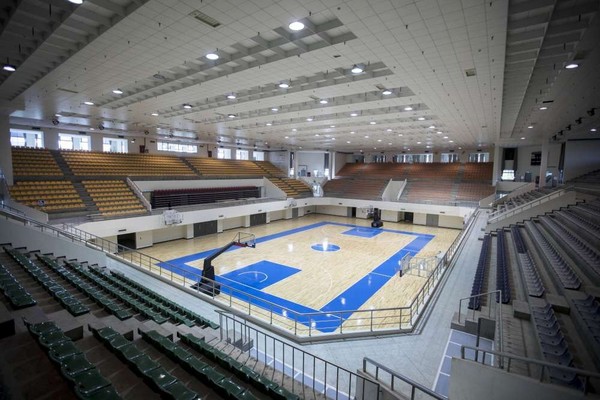 ▲新竹市立體育館做為世大運籃球項目場館，未來將積極爭取舉辦更多國際賽。