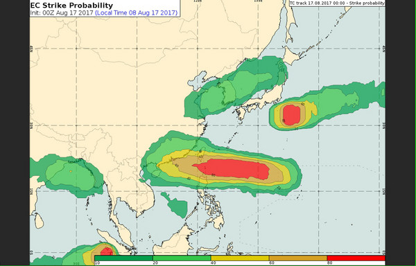 ▲▼擾動路過東部轉雨！菲律賓還有「颱風醞釀」下周末跟著逼台。（圖／翻攝氣象達人彭啟明臉書）