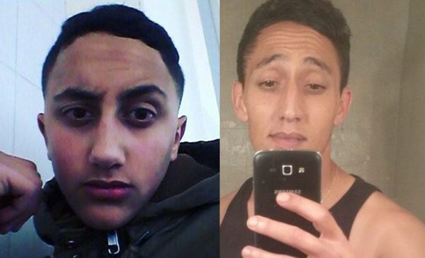 ▲▼巴塞隆納恐攻，警方公布28歲嫌犯德里斯歐卡伯(Driss Oukabir)（右）照片，不過他稱資料被18歲弟弟偷走穆薩歐卡比爾(Moussa Oukabir)（左）。（圖／翻攝自臉書）