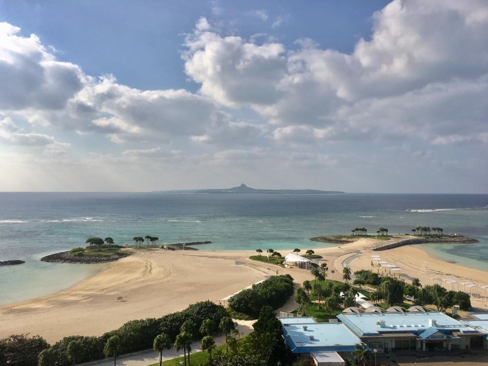 沖繩，海島，沙灘。（圖／記者董美琪攝）