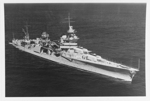 ▲美軍「印第安納波利斯號」（USS Indianapolis）。（圖／翻攝自Naval History and Heritage Command官網）