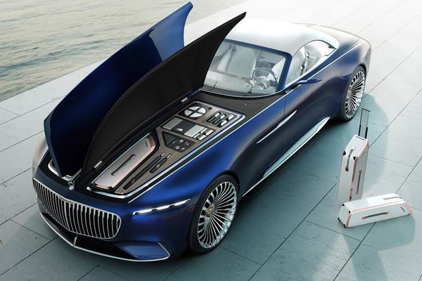 ▲超豪華「陸地遊艇」！邁巴赫概念車結合古典與未來。（圖／翻攝自Mercedes-Benz）