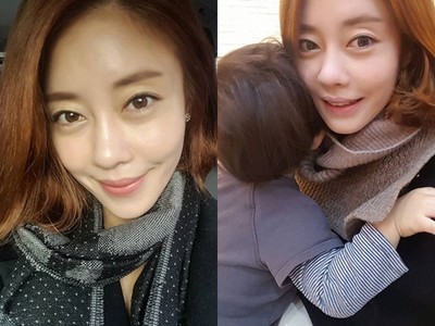 认爱1个月闪婚! 女团前成员李智贤带2娃嫁「医师男友」