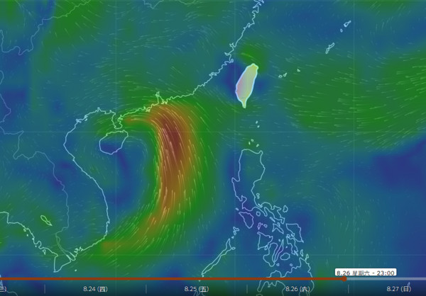 ▲▼第2颱？豪雨降東南台「又要升溫」　下周恐先迎秋天首道鋒面。（圖／中央氣象局）