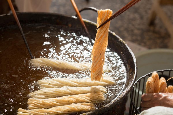 繖子是徐州傳統麵點，因為做工繁複，如今傳人幾希。