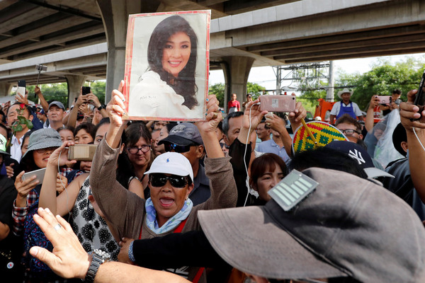 ▲▼泰國美女前總理盈拉（Yingluck Shinawatra）。（圖／路透社）