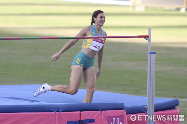 ▲▼0826 世大運女子跳高，澳洲Hannah Joye。（圖／記者黃克翔攝）