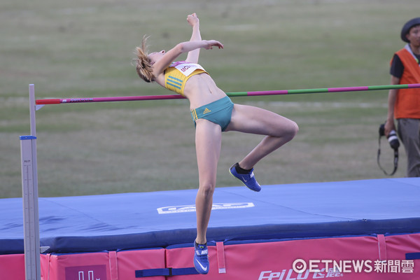 ▲▼ 0826 世大運女子跳高，澳洲Nicola McDermott 。（圖／記者黃克翔攝）