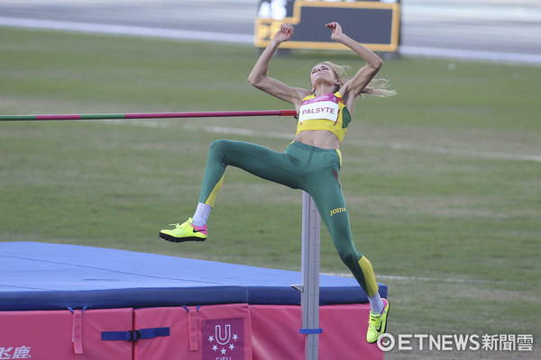 ▲▼ 0826 世大運女子跳高，立陶宛的帕爾塞特(Airine Palsyte)。（圖／記者黃克翔攝）