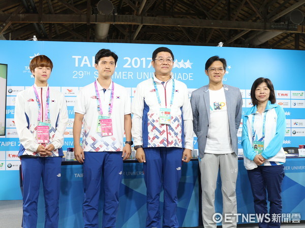 ▲世大運南韓代表團表現出色。（圖／世大運青年記者張湘妮攝）