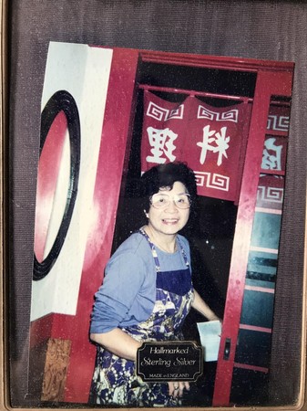 平出莊司的母親張金蘭（日本姓名：平出幸子），是平出莊司到台灣求學的最大動力。（平出莊司提供）