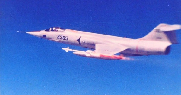 ▲▼曾經捍衛台海的F-104星式戰鬥機。（圖／空軍總司令部提供）