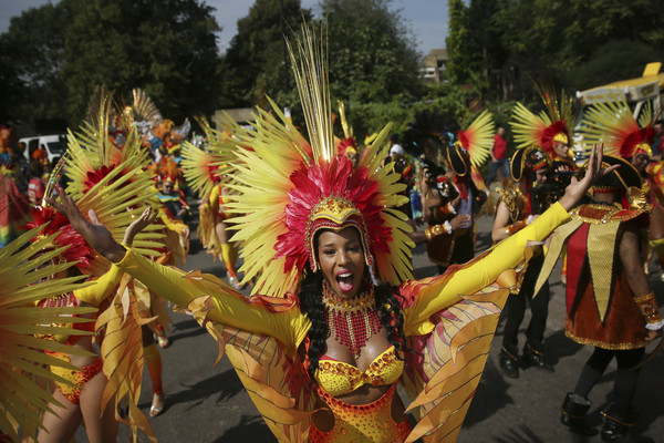 ▲▼英國倫敦西區的諾丁丘嘉年華（Notting Hill Carnival）。（圖／美聯社）