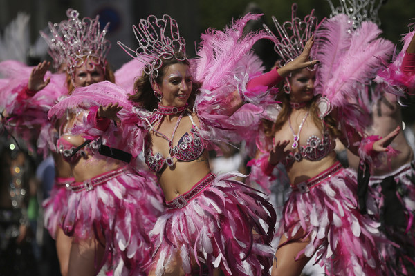 ▲▼英國倫敦西區的諾丁丘嘉年華（Notting Hill Carnival）。（圖／美聯社）