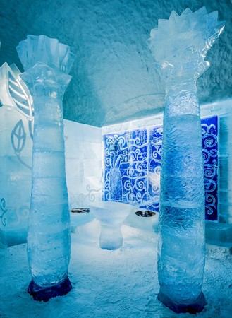 ▲瑞典冰旅館搶先看。（圖／ICEHOTEL粉絲頁）