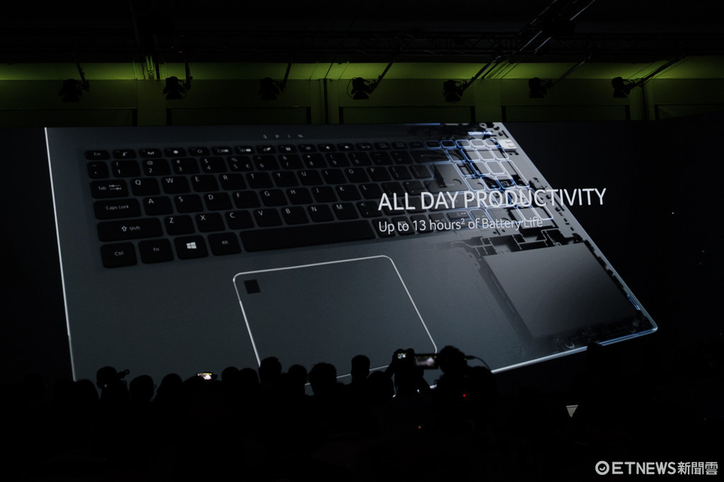 筆電全面導入Intel第八代CPU！柏林直擊宏碁IFA發表會。（圖／記者莊友直攝）