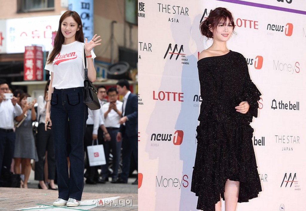 ▲蘭芝聯名彩妝。（圖／翻攝自YCH IG、현見推特、hengeyo naver、記者李薇攝）