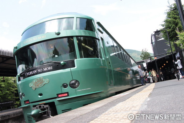 ▲▼ 特快列車「由布院之森」。（圖／黃士原攝）