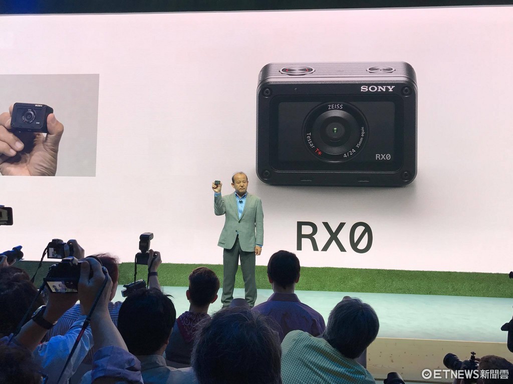 Sony RX0三防運動相機登場：可錄4K、支援VR與16fps連拍。（圖／記者洪聖壹攝、翻攝自官網）