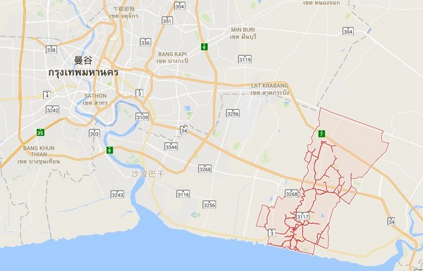 ▲▼泰國。（圖／翻攝自Google Map）